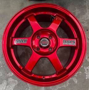 New rim 16x7jj volk rays te37 flow form by thai