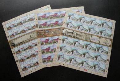 Mint Stamp Sheet Historical Museum Malaysia 2018