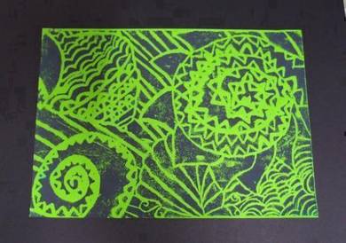 Wood Block Printing (3 Colours)