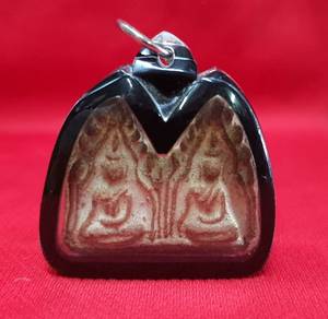 Twin Phra Khun Paen  Thai Buddha Amulet