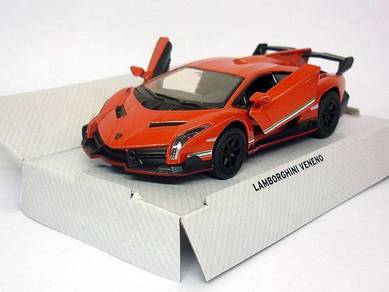 Diecast model Lamborghini Veneno - orange