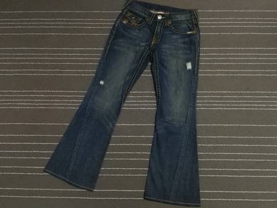 TRUE RELIGION JOEY BIG T BOOT CUT w34