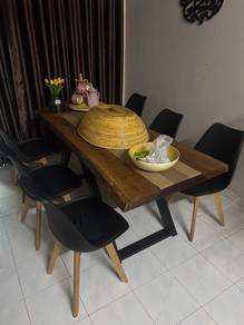 Dining table slab wood
