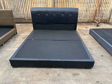Divan Katil King Bed Frame Leather