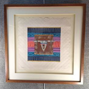 Framed Mixed Media - Passage II (White)