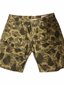 evisu camouflage short