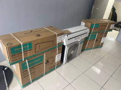 Aircond Hisense 1.5hp Non Harga Siap Pasang DP412