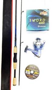 Shakespeare spinning rod combo exori sword 4000