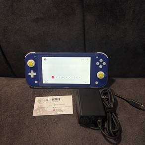 Nintendo switch lite with charger