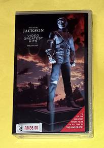MICHAEL JACKSON - VIDEO GREATEST HITS HISTORY VHs