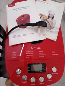 Norvia Airbot BM3800 Bread Maker 3.8L with 15 Prog