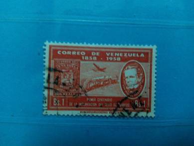 1958 Venezuela stamp, postal service