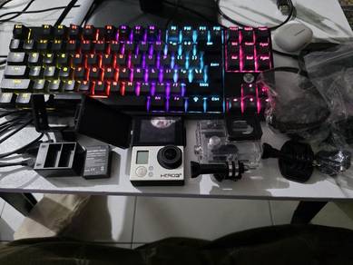 GoPro Hero3+ with LCD BacPac,64GB,2Batteries ect