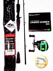 SEAHAWK CROSS WAVE 6” ROD COMBO AWASHIMA REEL