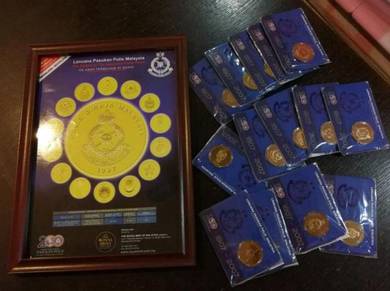Polis medallion coin set 2007