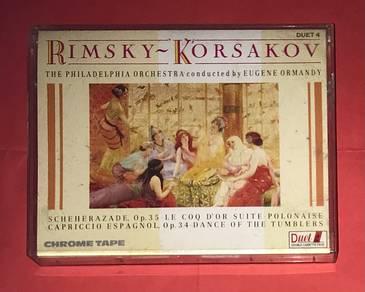 RIMSKY - KORSAKOV DOUBLE CASSETTE Kaset
