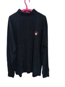 85.Converse Black Long Sleeve  shirt