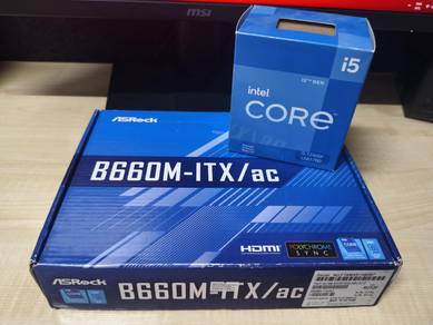 Asrock B660i ITX WIFI DDR4 Motherboard Intel 12-14