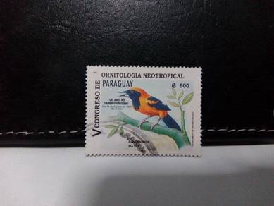 1995 Paraguay Stamp, Bird