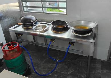 Stainless Steel 3 burner