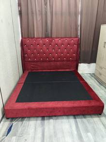 King Size Bed Frame with Headboard