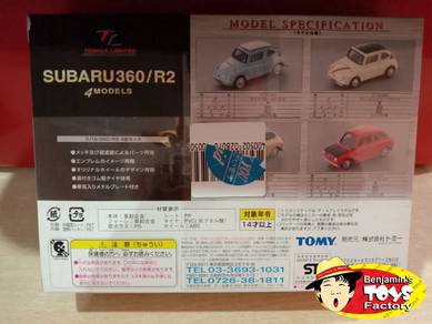 Tomica Limited Subaru360 / R2 4 Models