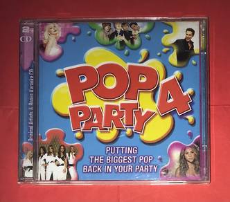 POP PARTY 4 CD + KARAOKE CD Set