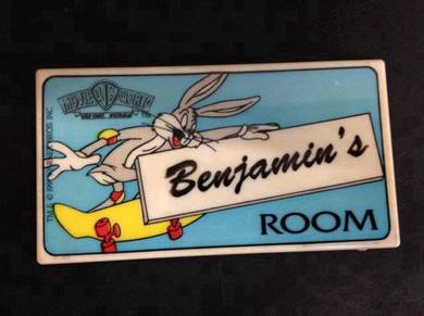 Name Plate - Benjamins Room (Small)