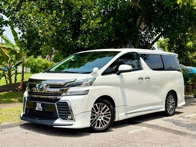 Toyota Vellfire ZG in Kepong, KUL