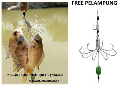 Sebat anak ikan hook power set