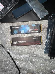 500gb nvme ssd and 256gb sata ssd Mixbrand