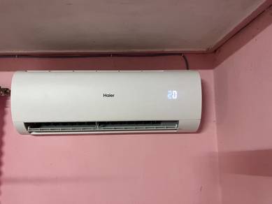 Aircond Haier 1HP 2 Unit – Macam Baru (Urgent Sale