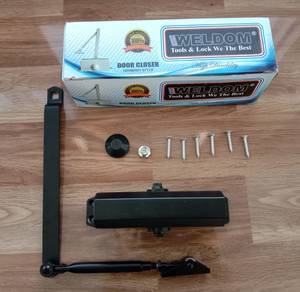 Install Door Closer l System Perlahan Laju Pintu