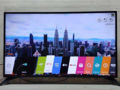 LG 49" Smart 4K ultra HD LED TV good condition
