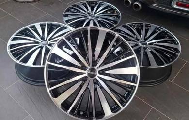 Rim 20 replica rays fit toyota alphard vellfire ha