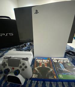 PS5 Disc Cun Condition + Banyak Game + WWE Wk26🔥