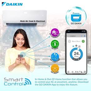 Daikin 2hp Aircond +install
