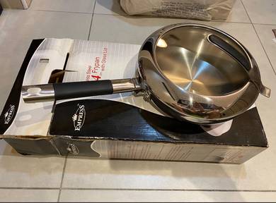 Empress stainless steel 24cm frypan