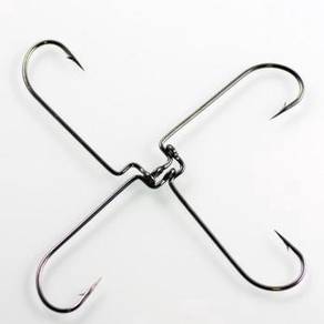 High-carbon steel Antirust Texas Narrow Belly Hook