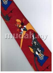 Tom and Jerry Golf Cartoon Novelty Fancy Neck Tie