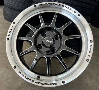 New rim 15x7jj Gaia racing flow form city vios