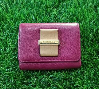 See By Chloe Original leather mini trifold wallet 