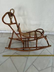 Rattan Rocking Horse