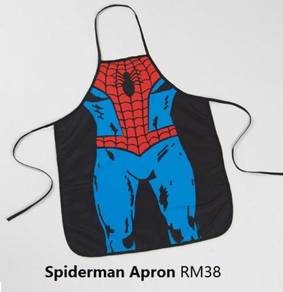 Spiderman Apron Kelakar Costume Showoff