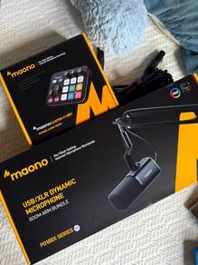 combo set mic and audio mixer maono