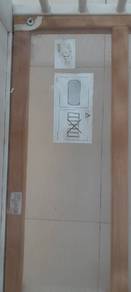 ikea wooden baby cot