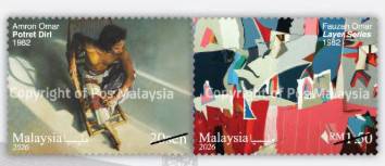 Mint Stamp Visual Art Series 3 Malaysia 2026