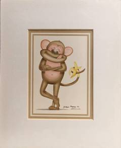 Vintage Monkey & Banana I – Jocelyne Forgues '82