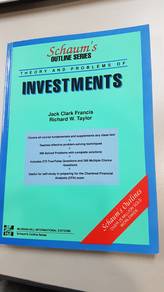 Theory and Problems Of Investments - Jack Clark
