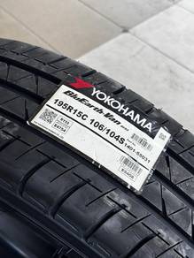195R15C Yokohama BluEarth RY55 TAYAR BARU